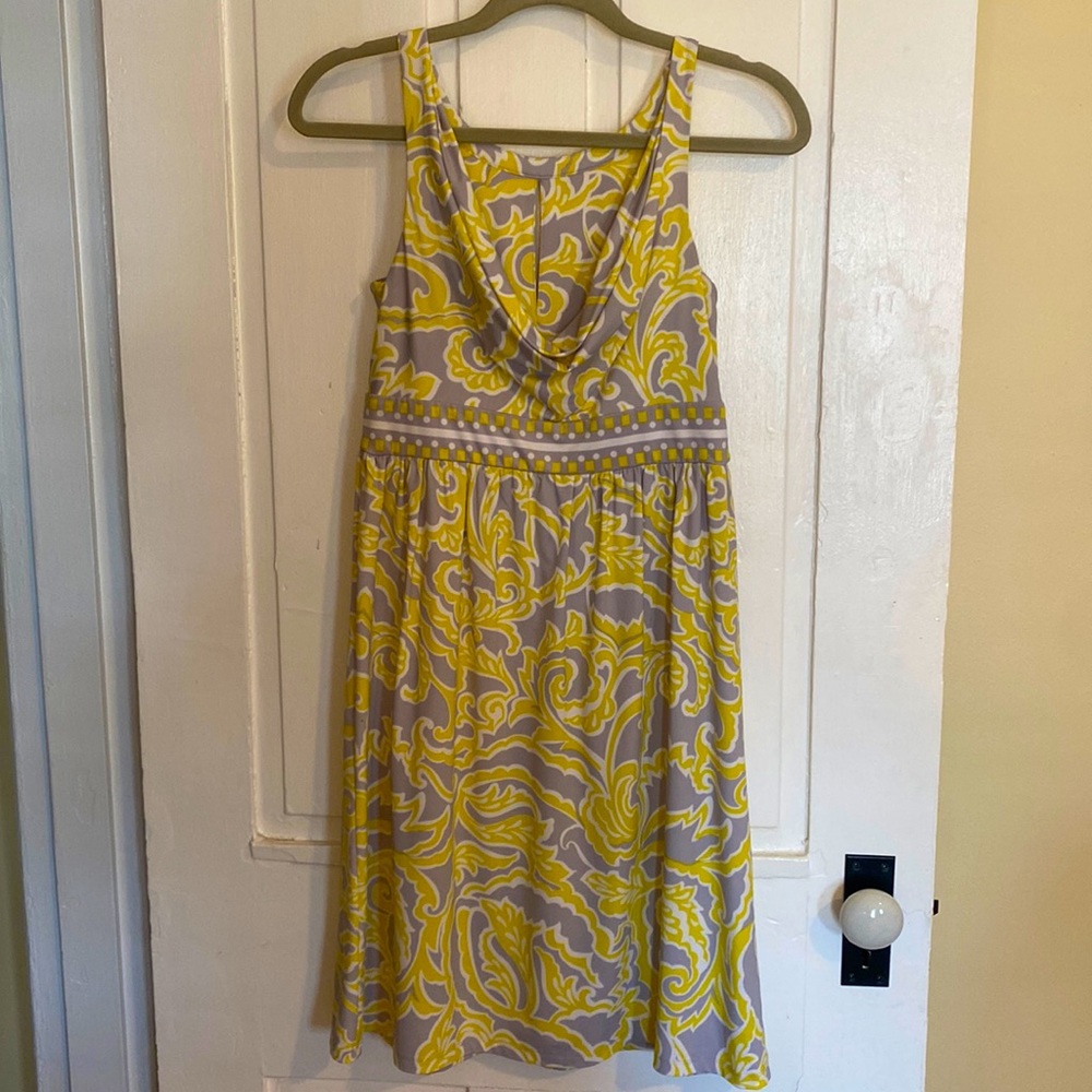 INC small cowl neck dress